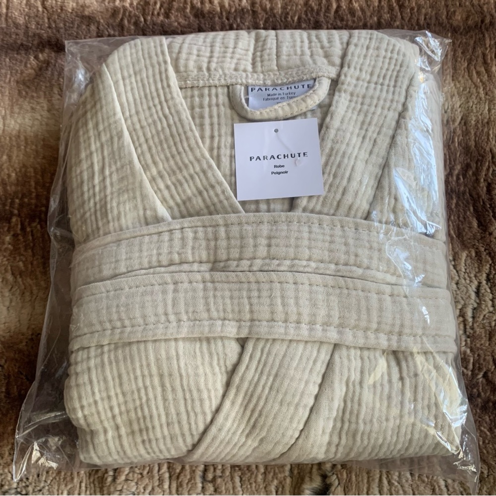 Parachute Cloud Cotton Robe Bone